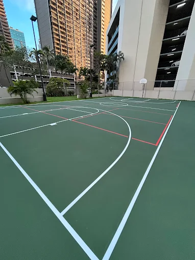 Hawaii Court Resurfacing completed court project 4